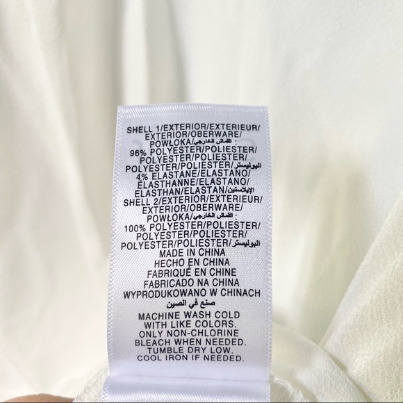 NEW Jones New York White Shirttail Hem Top - Picture 5 of 6